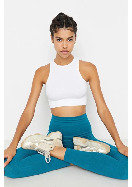 Alanya Model Krop Sporcu Yaka Crop Büstiyer modelleri