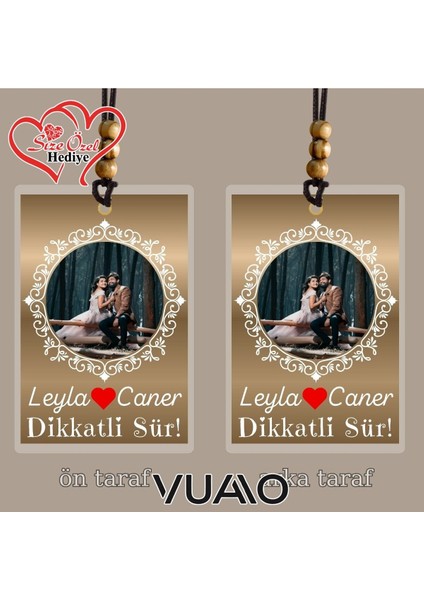Kişiye Özel Isimli ve Fotoğraflı Araba Hediyesi Araba Süsü Dikiz Aynası Süsü fiyatları