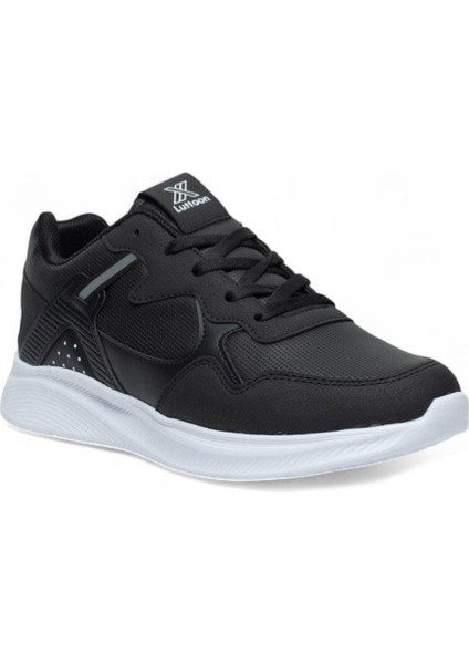 Luddon Erkek 4300 Cilt Beyaz Siyah Ortopedik Spor Ayakkabı