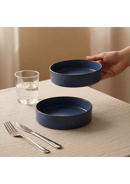 Ese Valeron 2 Adet 18 cm Salata Kasesi Mat Mavi 26L fiyatları