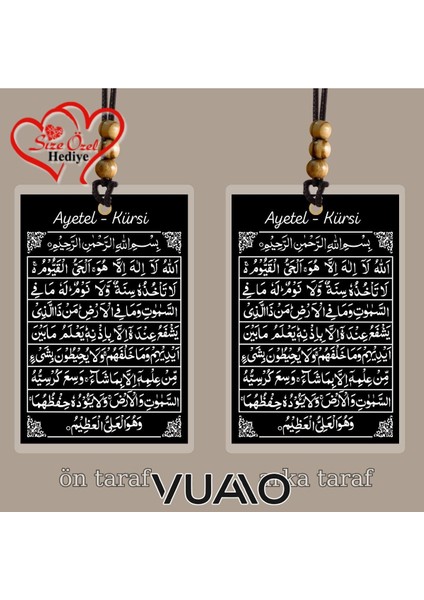 Kişiye Özel Isimli ve Fotoğraflı Ayetel - Kürsi Araba Süsü - Araba Hediyesi Dikiz Aynası Süsü fiyatları