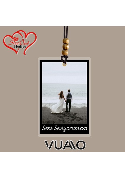 Kişiye Özel Isimli ve Fotoğraflı Araba Hediyesi Araba Süsü Dikiz Aynası Süsü Siyah fiyatları