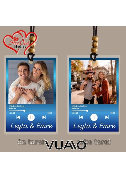 Kişiye Özel Isimli, Fotoğraflı ve Harfli Araba Hediyesi Araba Süsü Dikiz Aynası Süsü fiyatları