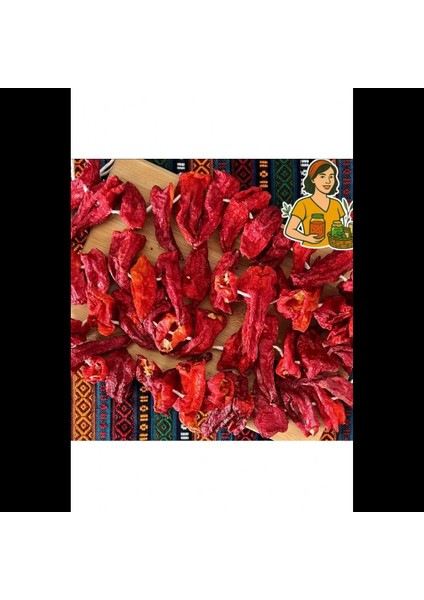 Kuru Dolmalık Kapya Biber - 60 Adetli