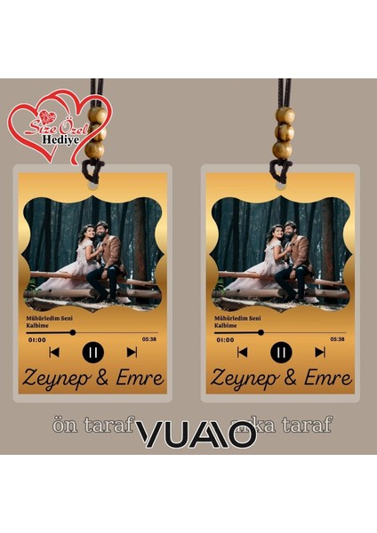 Kişiye Özel Isimli, Fotoğraflı ve Sözlü Araba Hediyesi Araba Süsü Dikiz Aynası Süsü Size Özel Hediye fiyatları