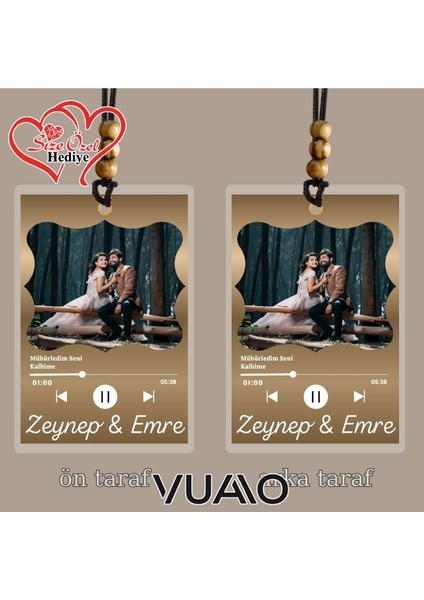 Kişiye Özel Isimli, Fotoğraflı ve Sözlü Araba Hediyesi Araba Süsü Dikiz Aynası Süsü Size Özel Hediye fiyatları