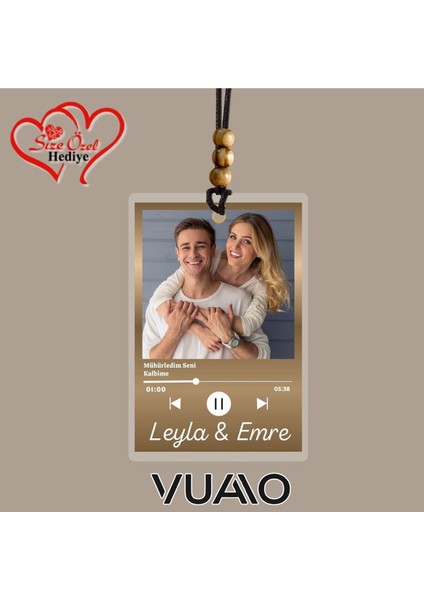 Kişiye Özel Isimli, Fotoğraflı ve Harfli Araba Hediyesi Araba Süsü Dikiz Aynası Süsü