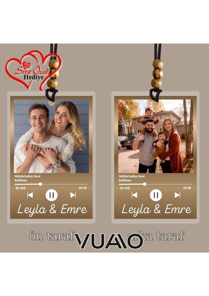 Kişiye Özel Isimli, Fotoğraflı ve Harfli Araba Hediyesi Araba Süsü Dikiz Aynası Süsü fiyatları