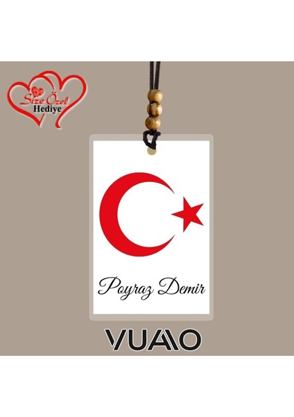 Kişiye Özel Isimli ve Kemal Atatürk Temalı Araba Hediyesi Araba Süsü Dikiz Aynası Süsü Türk Bayrağı modelleri