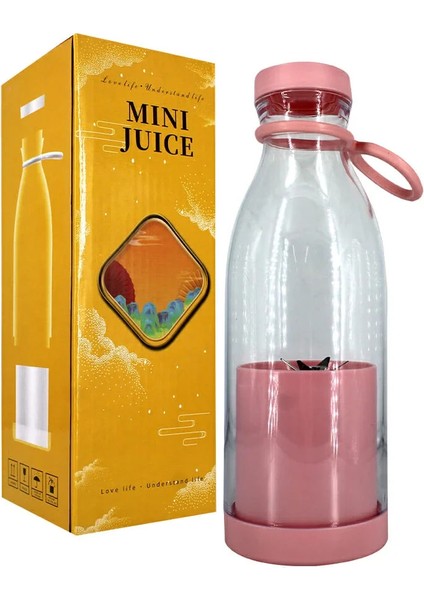Taşınabilir Mini Şarjlı Blender Meyve Sıkacağı Smoothie Shake Yapıcı B-008 modelleri