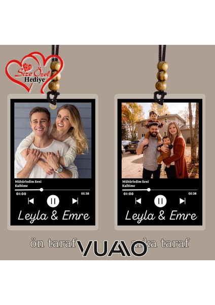 Kişiye Özel Isimli, Fotoğraflı ve Harfli Araba Hediyesi Araba Süsü Dikiz Aynası Süsü fiyatları