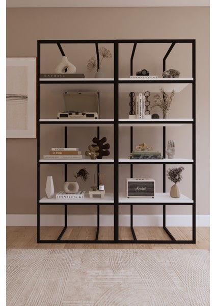 4 Raflı Dekoratif Kitaplık Ev Rafı Ofis Kitaplık Ev Kitaplık indirimleri