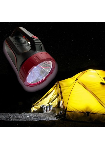 CT-9952 Şarjlı Gemici Güçlü Led Işık Kamp Lambası Power Led El Feneri