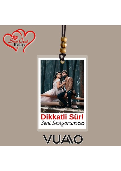 Kişiye Özel Isimli ve Fotoğraflı Araba Hediyesi Araba Süsü Dikiz Aynası Süsü Beyaz fiyatları