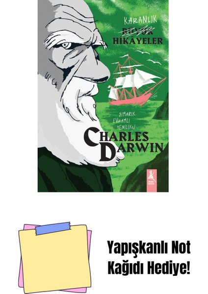 Charles Darwin Karanlık Büyük Hikâyeler + Yapışkanlı Not Kağıdı