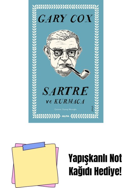 Sartre ve Kurmaca + Yapışkanlı Not Kağıdı