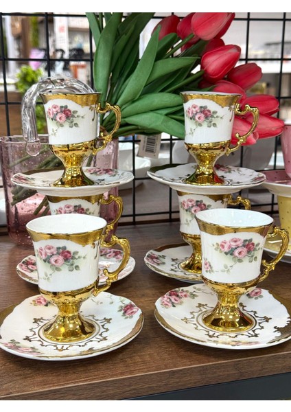 Arthur Ayaklı Fincan Takımı 100 ml fırsatları