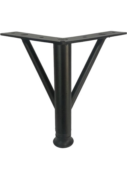 4 Adet Firkete Ayak Metal 25 cm Mat Siyah Mobilya Koltuk Ayağı modelleri