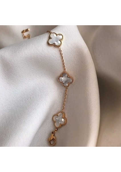 Altın Renk Beyaz Bileklik fiyatları