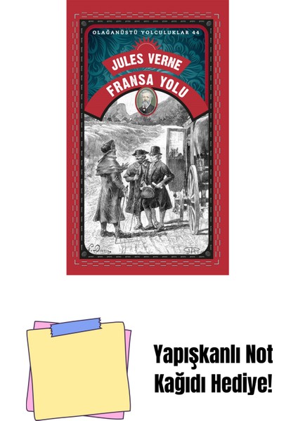 Fransa Yolu + Yapışkanlı Not Kağıdı