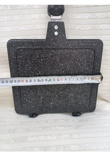 Yeni Tost Grill Ocak Üstü Tost Tavası 20X23 cm