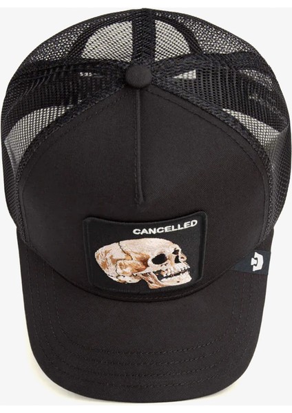 Cancelled Skull Unisex Siyah Şapka.voıd indirimleri