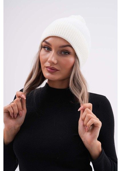 Peluş Ponponlu Bere modelleri