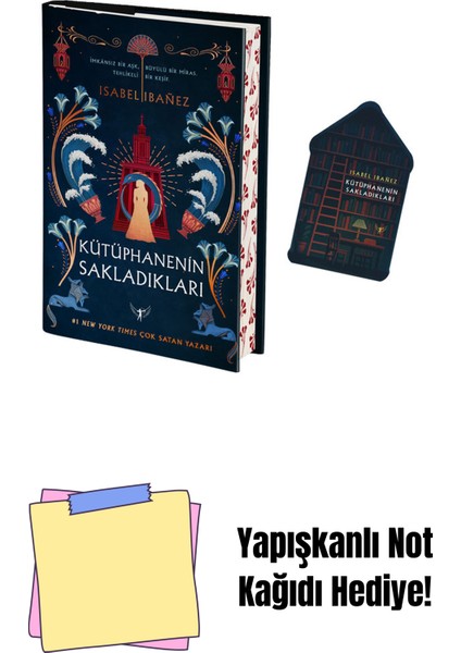 Kütüphanenin Sakladıkları (Ciltli) + Yapışkanlı Not Kağıdı