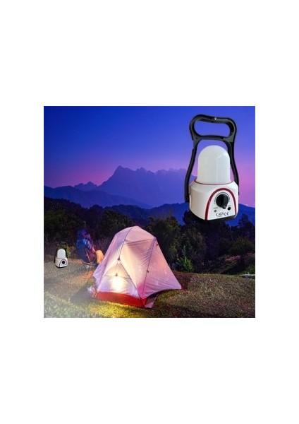 CT-9950 Abant Gemici Tipi Şarjlı El Feneri Dimmerli Güçlü LED Taşınabilir Kamp ve Acil Durum Lambası