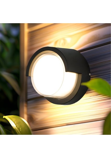CT-7077 Bora LED Bahçe Aplik Sıva Üstü Gün Işığı Beyaz 3200K 7W Aydınlatma