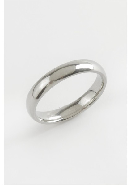 Alyans Lüks Çelik Yüzük 4 mm fiyatları