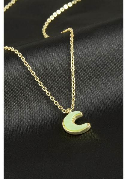 Hilal Polyester Kolye