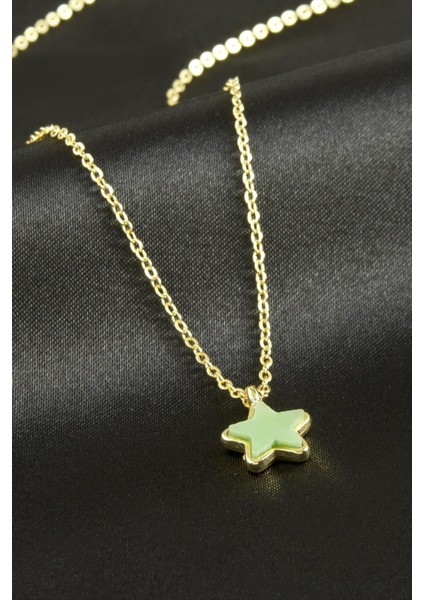 Yıldız Polyester Kolye