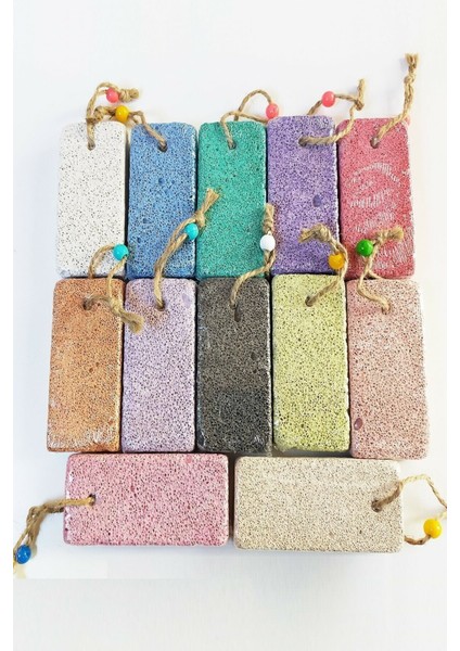 20 Adet Doğal Ponza Topuk Taşı, Peeling ve Bakım Için Uygun Set fiyatları