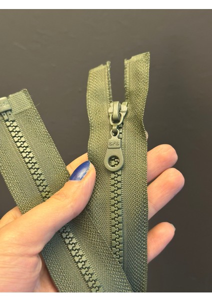 73X3 cm Dişli Yeşil Fermuar fiyatları