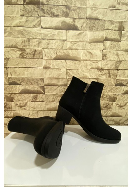 Kadın Fermuarlı 5 cm Topuklu Bot 4010-116-0016 modelleri