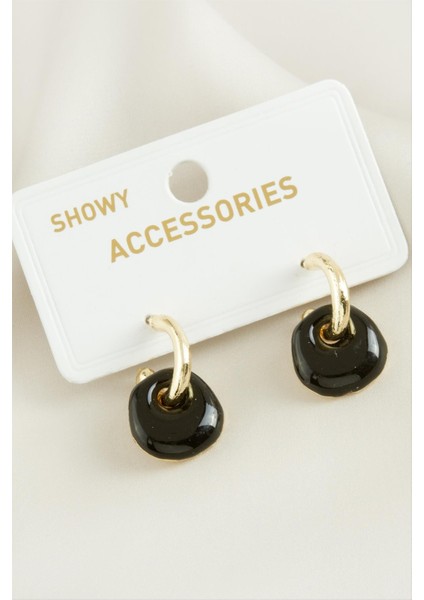 Yuvarlak Trend Mineli Küpe fiyatları