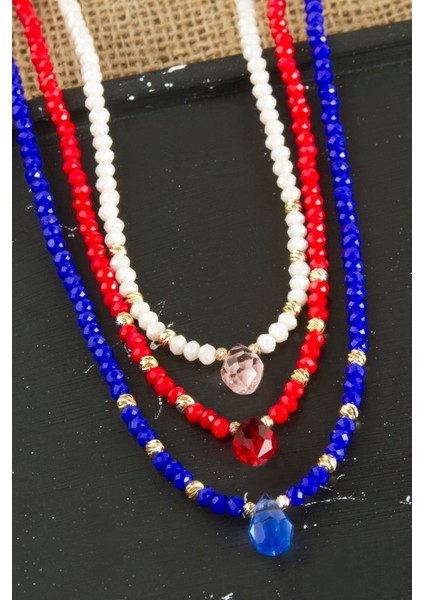 Dorika Damla Kristal Kolye fiyatları