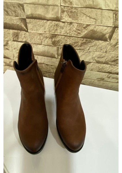 Kadın Fermuarlı 5 cm Topuklu Bot 4010-116-0016 fiyatları