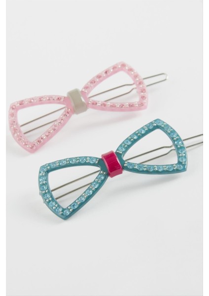 Sonsuzluk Taşlı Klipsli Toka