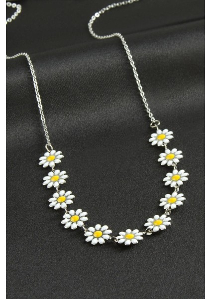 Papatya Mineli Kolye fiyatları