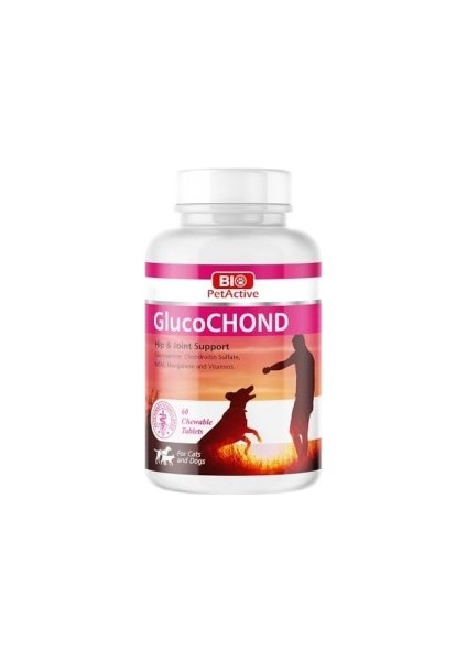 Bio Petactive Pet Active Glucochond Eklem Güçlendirici Tablet 60 Adet