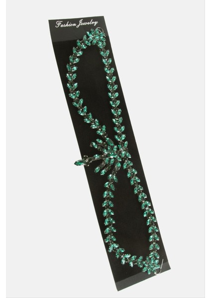 Çiçek Kristal Taşlı Alınlık fırsatları