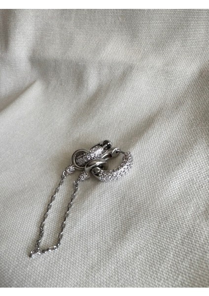 Bym Modeli Küpe Gümüş Renk fırsatları