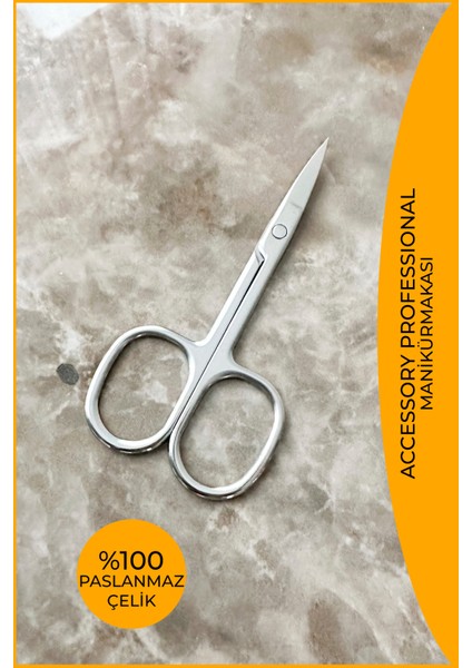 Altın Renkli Paslanmaz Çelik Manikür Makası, Dayanıklı ve Şık Tasarım fiyatları