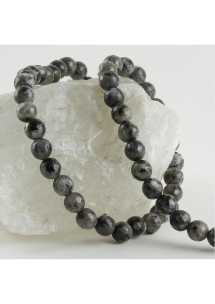 Allzey 8 mm Fasetli Kesim Ceyt Taşı-Gri fiyatları