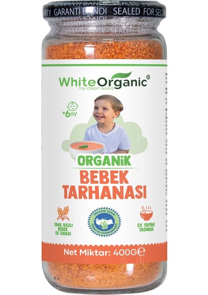Organik Bebek Tarhanası 400 Gr +6 Ay Pestisit Raporlu fiyatları