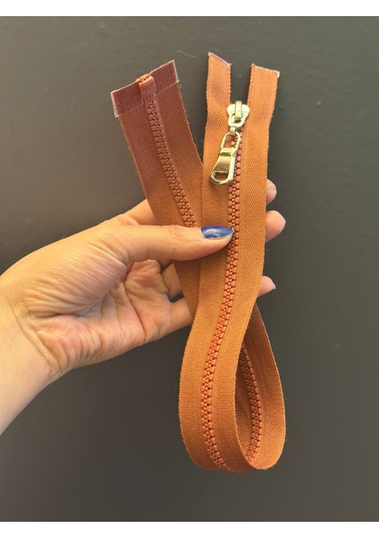 44X2 cm Kahverengi Dişli Fermuar fiyatları