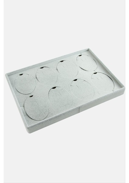 8 Adet Anfora Kumaş Yatay Ayaklı Kolye Standı modelleri