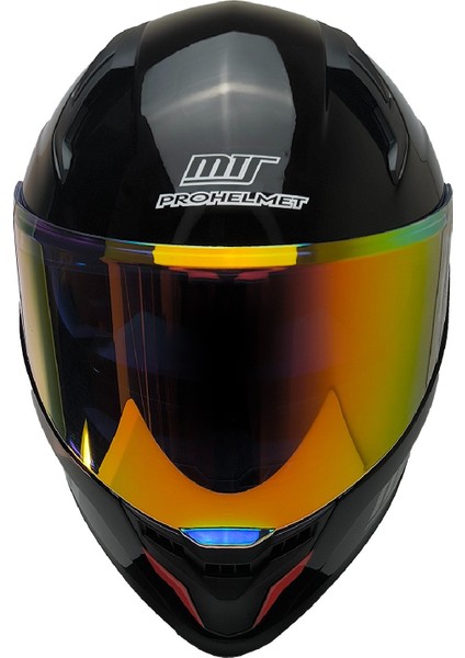 Motosiklet Kask Ece 22.R06 Güneş Vizörlü Full Face Motor Kaskı Stinger Siyah Yeni fiyatları